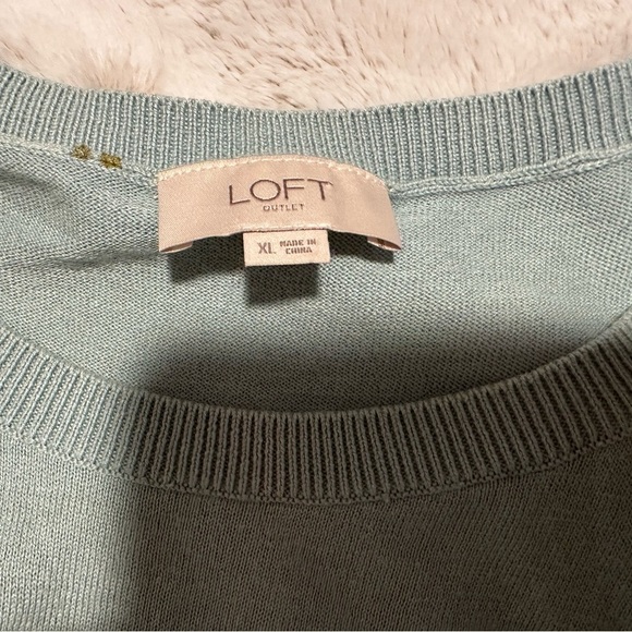 LOFT Ruffle Sleeve Knit Tank Top - Picture 2 of 6